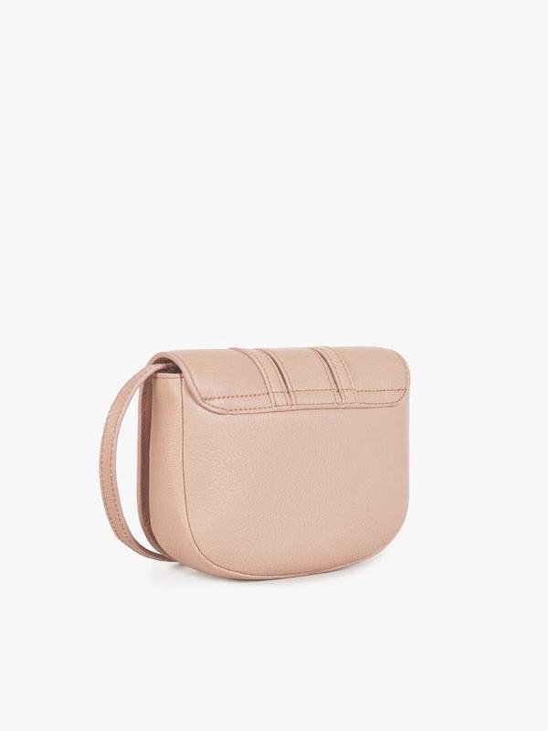 Mini Bolsos Mujer Chloé Hana Beige Grained Goatskin ANLB65248